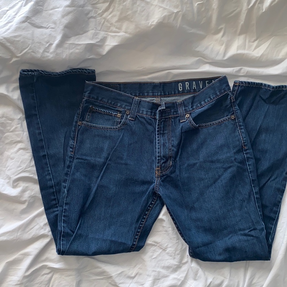 Bullhead Gravels Slim blue denim jeans 32x30